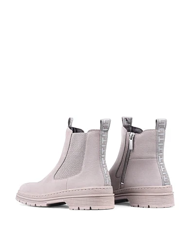 Жіночі черевики Tamaris з нубуку сірі з підкладкою з байки (1-25436-41) - фото 4 - Miraton