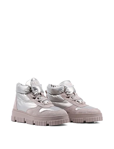 Жіночі черевики S.Oliver замшеві бежеві з підкладкою з текстилю (5-26250-41-403) - фото 3 - Miraton