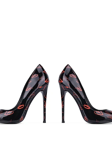 Жіночі туфлі MIRATON лакові чорні чорні (PR1502-8-12) - фото 2 - Miraton