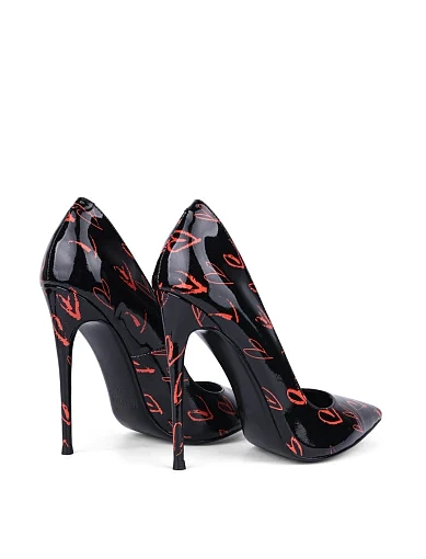 Жіночі туфлі MIRATON лакові чорні чорні (PR1502-8-12) - фото 4 - Miraton