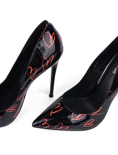 Жіночі туфлі MIRATON лакові чорні чорні (PR1502-8-12) - фото 5 - Miraton