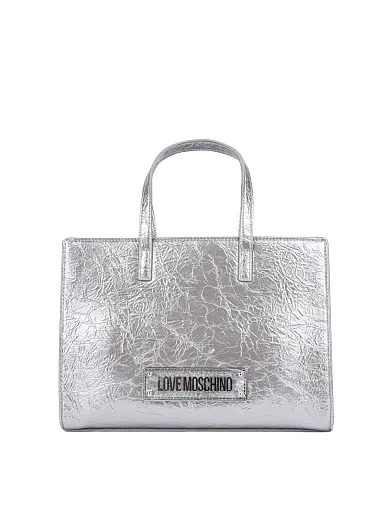 Жіноча сумка тоут Love Moschino з екошкіри фото 1