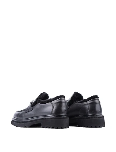 Жіночі туфлі Attizzare шкіряні чорні (NQ47X-50L-P742M) - фото 4 - Miraton