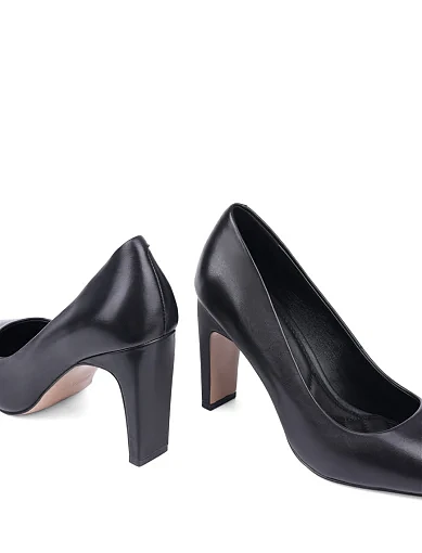 Жіночі туфлі MIRATON шкіряні чорні (TYP1335-8) - фото 2 - Miraton