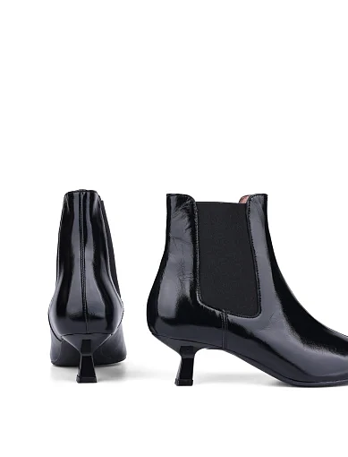 Жіночі черевики BIANCA DI лакові чорні чорні (1527) - фото 2 - Miraton