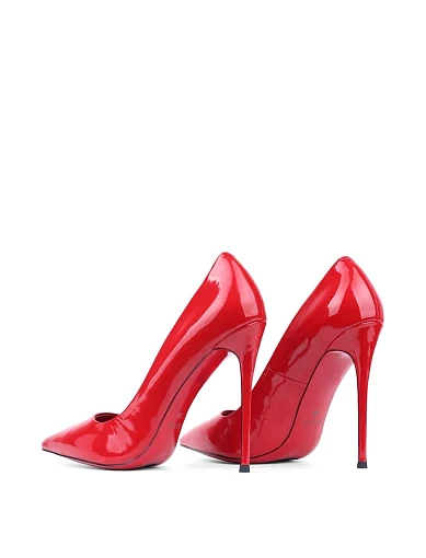 Жіночі туфлі MiaMay лакові червоні (HS23172-1-36 ОЗ-24-25) - фото 4 - Miraton