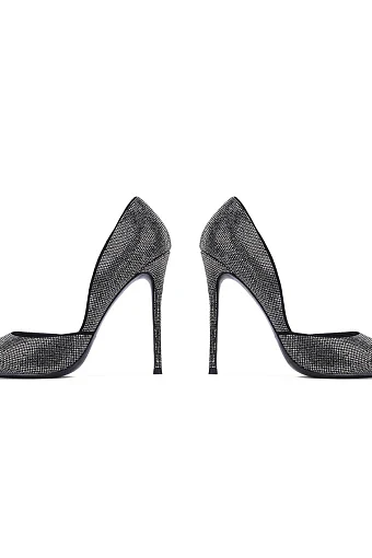 Жіночі туфлі MiaMay велюрові чорні (HS23172-9-1) - фото 2 - Miraton