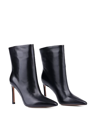 Жіночі черевики MIRATON шкіряні чорні (HS2332K-1-1) - фото 3 - Miraton