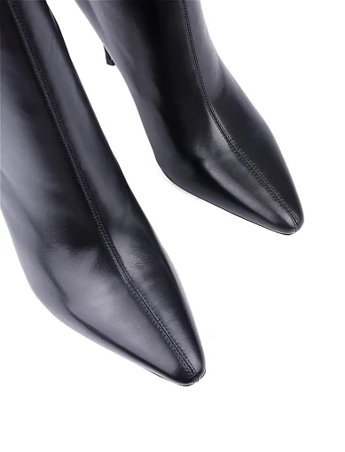 Жіночі черевики MIRATON шкіряні чорні (HS2332K-1-1) - фото 5 - Miraton