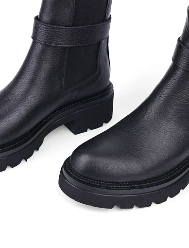 Жіночі черевики Albano шкіряні чорні (2720) - фото 5 - Miraton