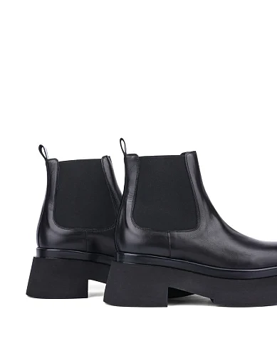 Жіночі черевики Albano шкіряні чорні (2741) - фото 4 - Miraton