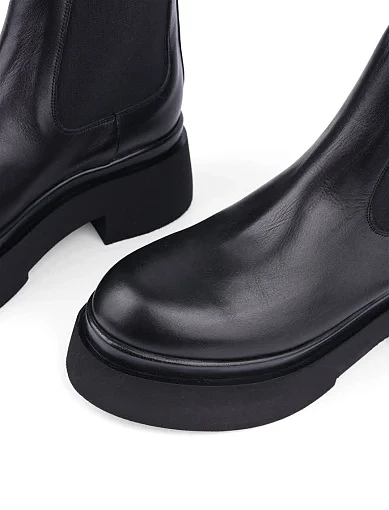 Жіночі черевики Albano шкіряні чорні (2741) - фото 5 - Miraton