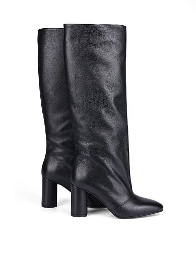 Жіночі чоботи Ma+De 94 шкіряні чорні (GILDA10) - фото 4 - Miraton