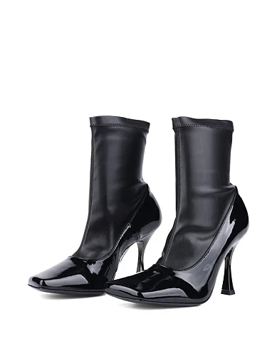 Жіночі черевики Giampaolo Viozzi шкіряні чорні (EO080G) - фото 3 - Miraton