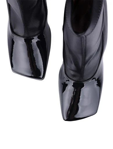 Жіночі черевики Giampaolo Viozzi шкіряні чорні (EO080G) - фото 5 - Miraton
