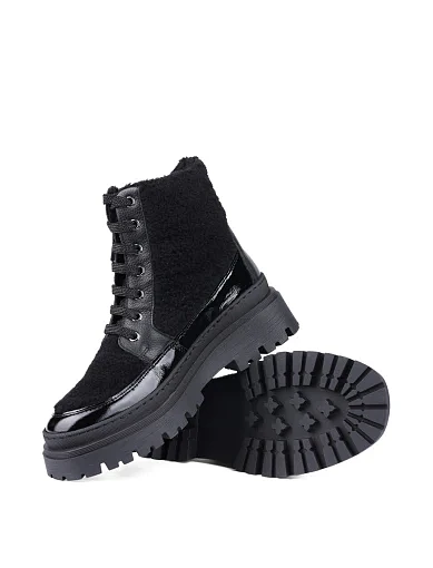 Жіночі черевики Elena лакові чорні (45339) - фото 2 - Miraton