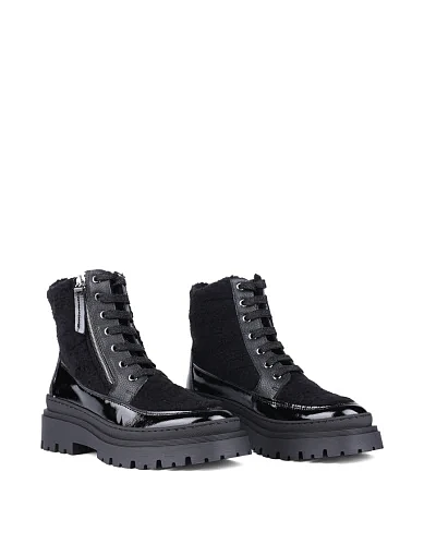 Жіночі черевики Elena лакові чорні (45339) - фото 3 - Miraton