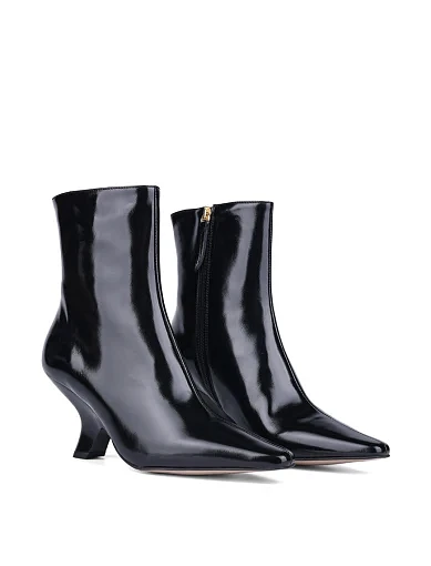 Жіночі черевики Angel Alarcon шкіряні чорні (24573-492B) - фото 3 - Miraton