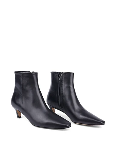 Жіночі черевики Bibi Lou шкіряні чорні з підкладкою з натуральної шкіри (549T10AA) - фото 3 - Miraton