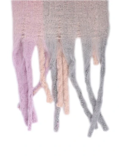 Жіночий шарф MIRATON тканинний рожевий - фото 2 - Miraton