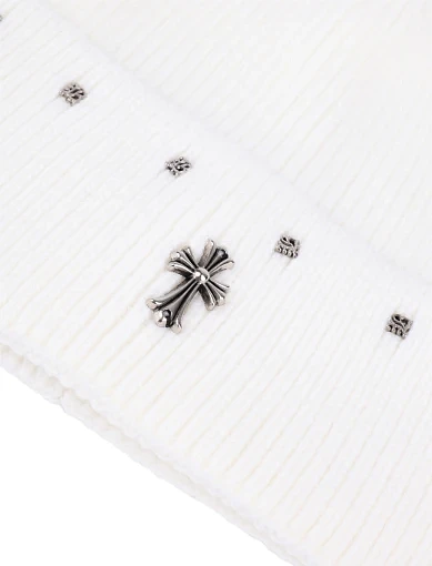 Жіноча шапка MIRATON тканинна молочна - фото 2 - Miraton