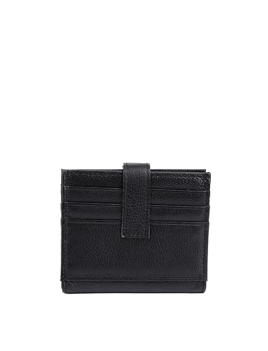 Мужской картхолдер MIRATON кожаный черный - фото 3 - Miraton