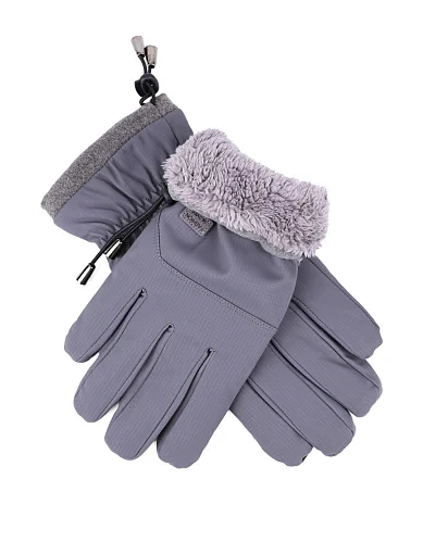 Чоловічі рукавички MIRATON тканинні сірі (1005-2) - фото 2 - Miraton