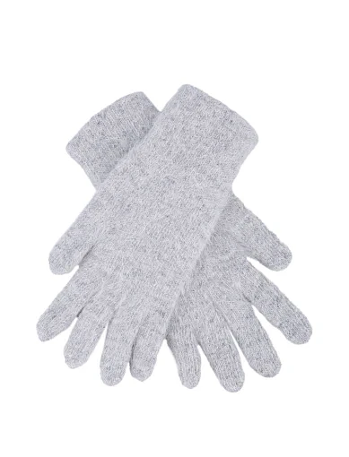 Жіночі рукавички MIRATON з ангори сірі - фото 2 - Miraton