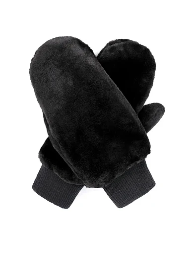 Жіночі рукавички MIRATON тканинні чорні - фото 2 - Miraton