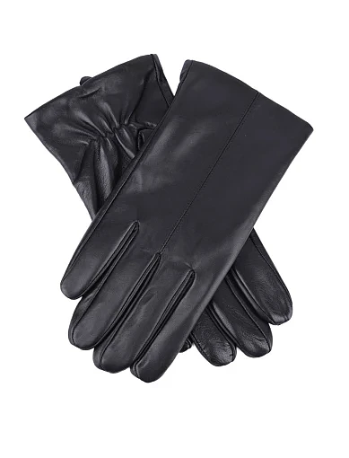 Чоловічі рукавички MIRATON шкіряні чорні (207 ОЗ-24-25) - фото 2 - Miraton