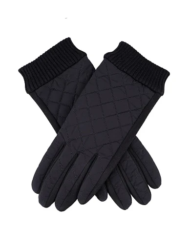 Жіночі рукавички MIRATON тканинні чорні - фото 2 - Miraton