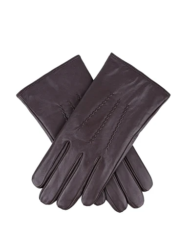 Чоловічі рукавички MIRATON шкіряні коричневі (GSDG-LM0271) - фото 2 - Miraton