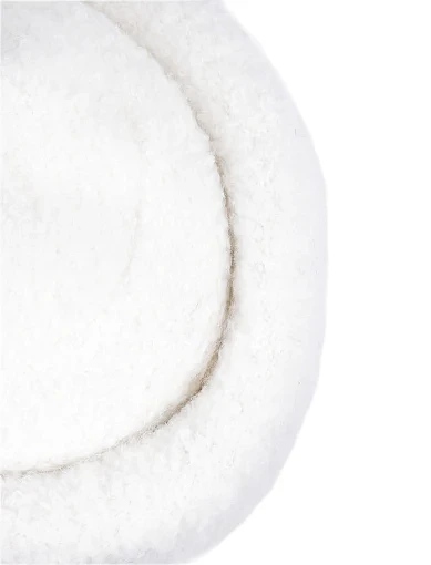 Жіноча шапка MIRATON тканинна біла - фото 2 - Miraton