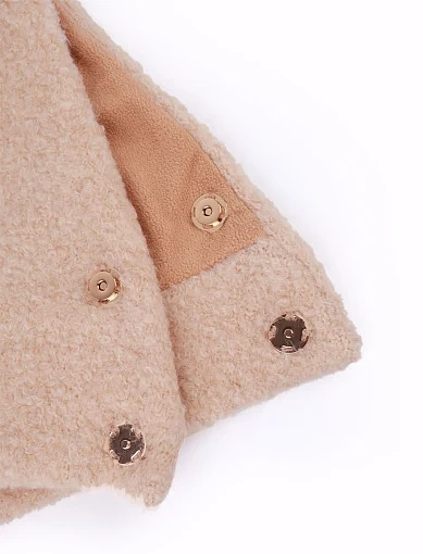 Жіноча шапка MIRATON тканинна бежева - фото 2 - Miraton