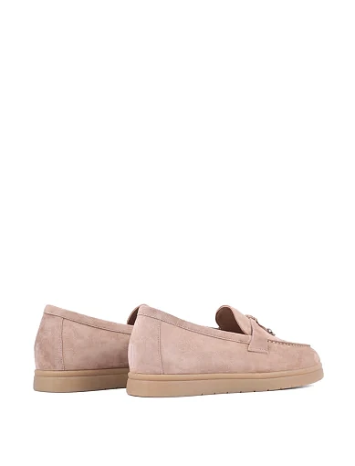 Жіночі сліпери Attizzare велюрові бежеві (Y078-935-2) - фото 4 - Miraton