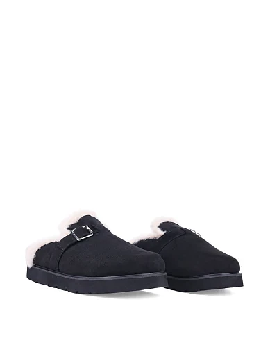 Жіночі сабо Attizzare зі штучної шкіри чорні з підкладкою зі штучної шкіри (24A23-1) - фото 3 - Miraton