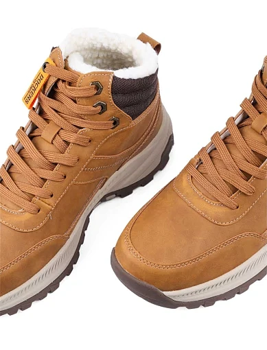 Чоловічі черевики Dockers з нубуку помаранчеві з підкладкою зі штучного хутра - фото 5 - Miraton