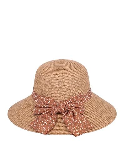 Капелюх із соломи кемел - фото 4 - Miraton