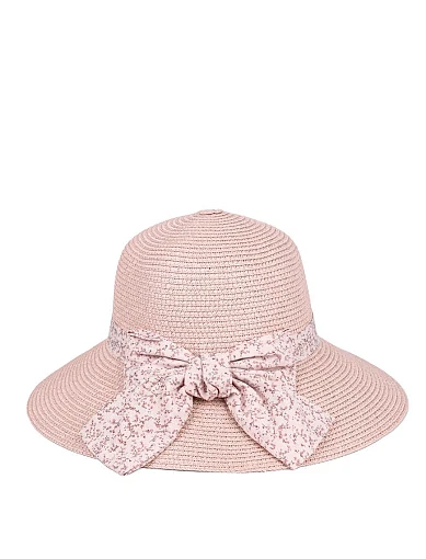 Капелюх із соломи рожевий - фото 3 - Miraton