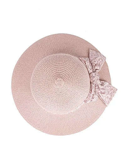 Капелюх із соломи рожевий - фото 4 - Miraton
