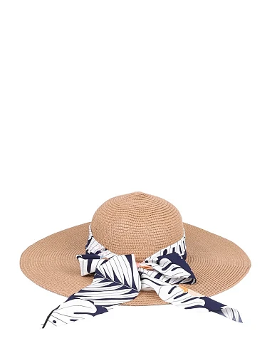 Капелюх із соломи кемел - фото 3 - Miraton