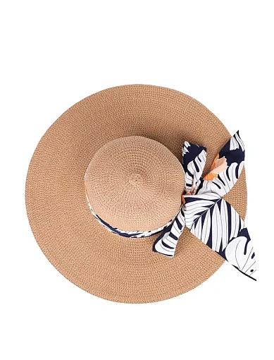 Капелюх із соломи кемел - фото 4 - Miraton