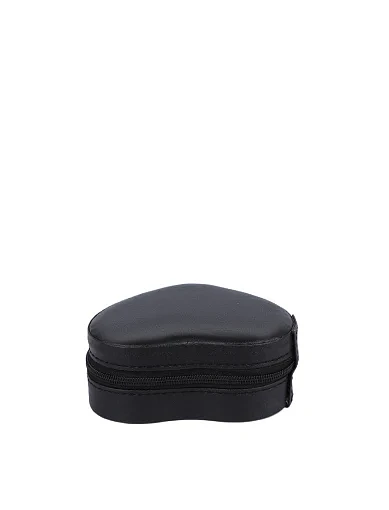 Бокс для прикрас MIRATON з екошкіри чорний - фото 3 - Miraton