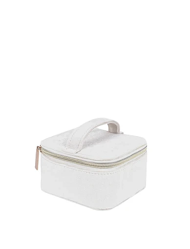 Бокс для прикрас MIRATON велюровий молочний - фото 2 - Miraton