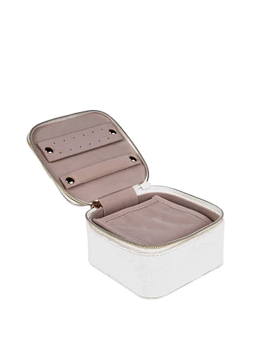 Бокс для прикрас MIRATON велюровий молочний - фото 3 - Miraton