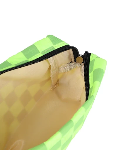 Косметичка тканинна зелена - фото 3 - Miraton