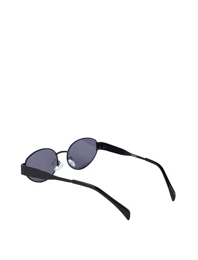 Сонцезахисні окуляри овальні чорні (2380-3) - фото 3 - Miraton