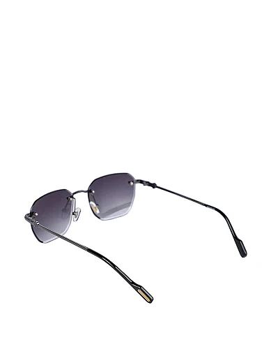 Сонцезахисні окуляри сірі прямокутні - фото 3 - Miraton