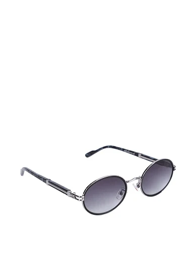 Сонцезахисні окуляри круглі сірі (56111-1) - фото 2 - Miraton