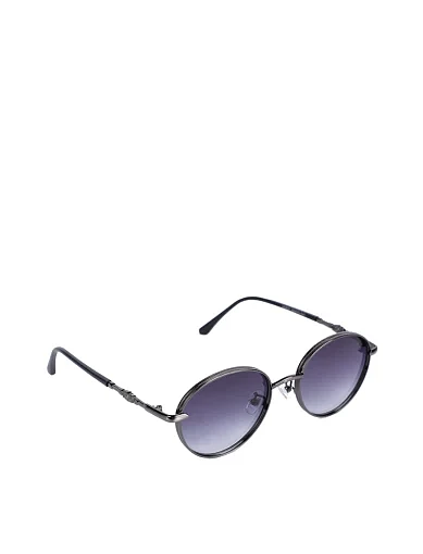 Сонцезахисні окуляри круглі сірі - фото 2 - Miraton